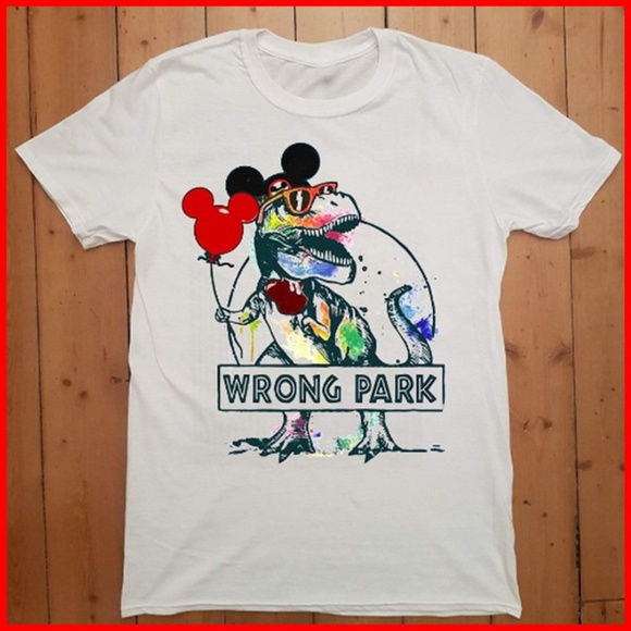 wrong park disney shirt